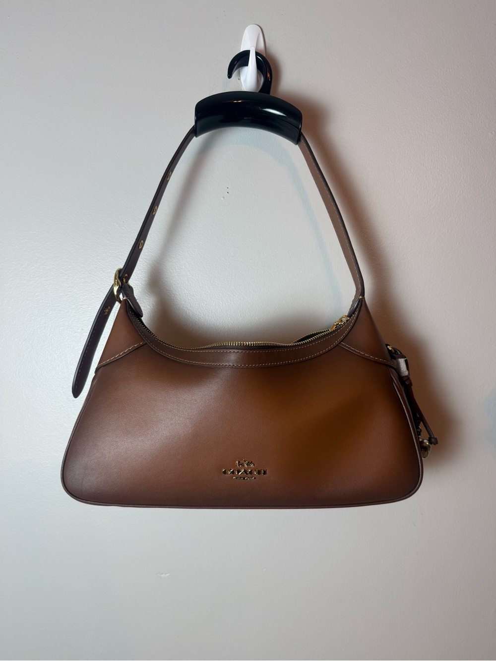Coach Ella Small Shoulder Bag Crossbody In Redwood NWT